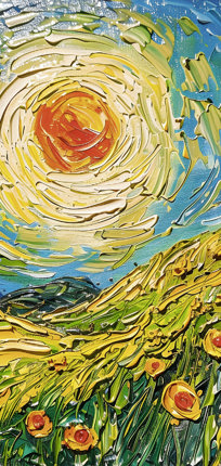 Preview: PC-Karte Kunst (10 St.) Motiv: Schöpfung