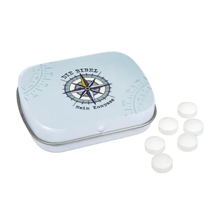 Pfefferminz-Döschen Kompass (118,00 EUR/kg)