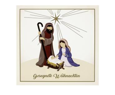 Preview: Pop-Up-Karte - Heilige Familie