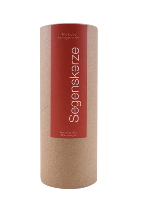 Preview: Segenskerze - Motiv: Gesegnet