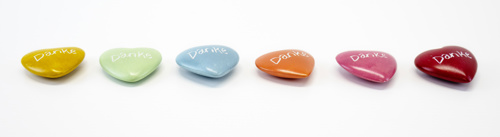 Preview: Speckstein Herz "Danke" Handschmeichler