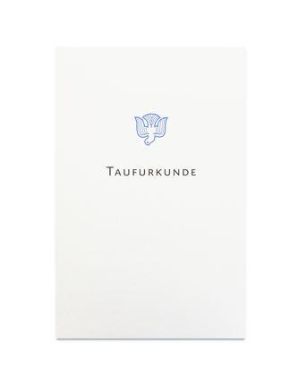 Preview: Taufurkunde Hochformat (10 St.)