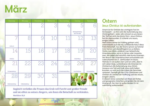 Viele Farben hat das Jahr 2027