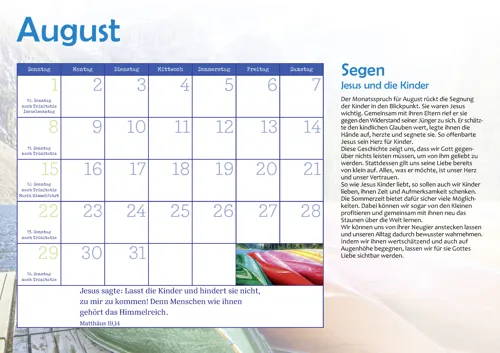 Viele Farben hat das Jahr 2027