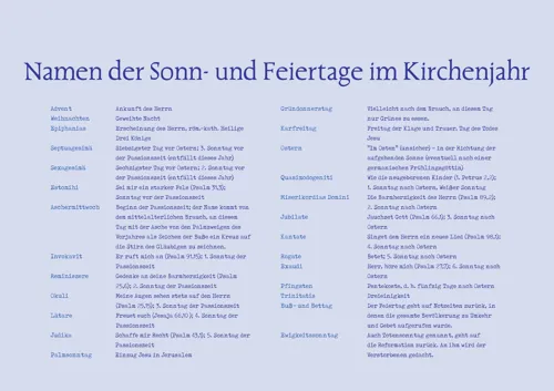 Viele Farben hat das Jahr 2027