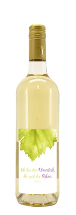 Weißwein mit Etikett Weinstock Neu (10,53 EUR/Liter), Grauer Burgunder