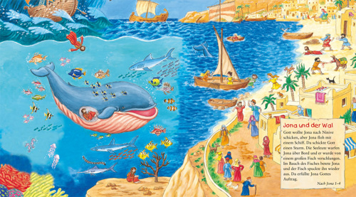 Preview: Wimmel-Stickerbuch zur Bibel