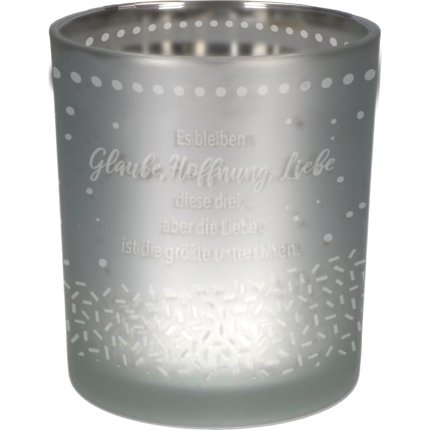 Preview: Windlicht Glaube, Hoffnung, Liebe
