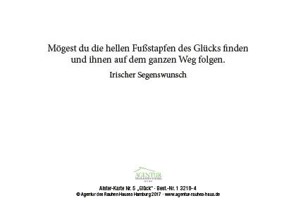 Alster-Karte Nr. 5: Glück