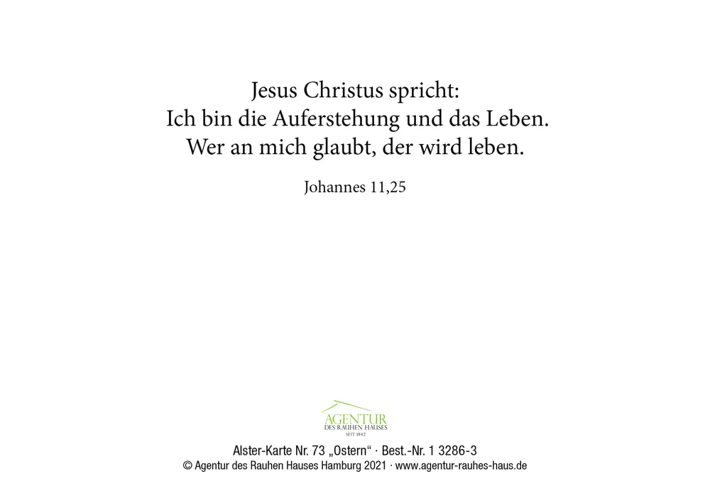 Alster-Karte Nr. 73: Ostern