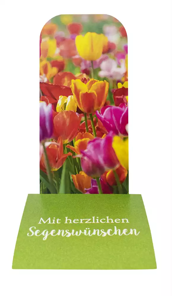Aufsteller "Herzliche Segenswünsche" Aufsteller "Herzliche Segenswünsche"