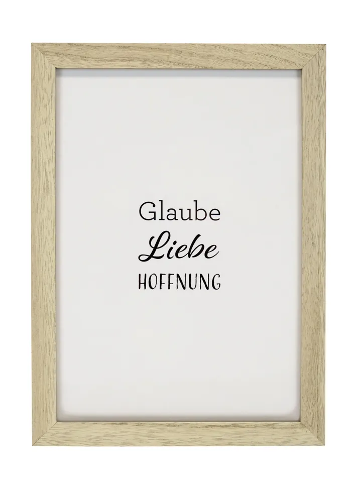 Bilderrahmen A4 Natur (10 Stück)