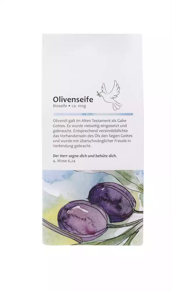 Bio Seife Olive in Geschenkverpackung