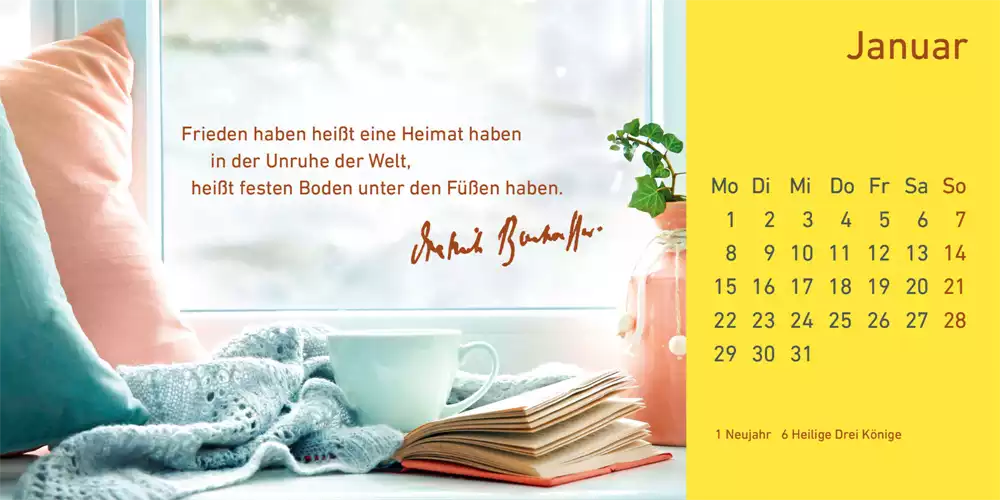 Dietrich Bonhoeffer Jahres-Geleit 2024 Dietrich Bonhoeffer Jahres-Geleit 2024