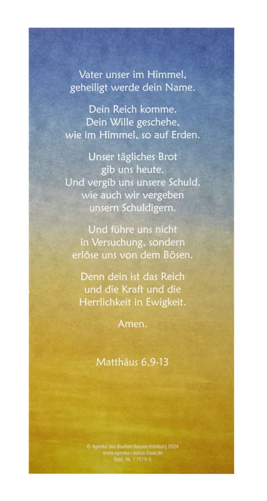 Fühlkarte "Wolke"