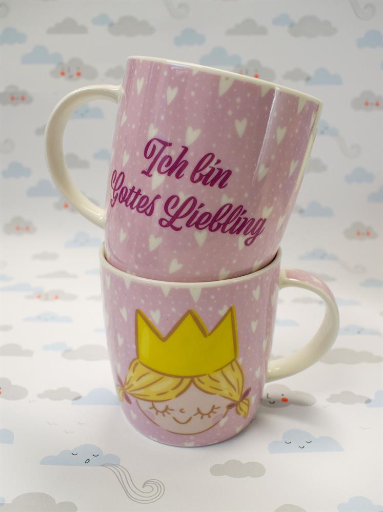 Gottes Liebling Tasse Mädchen Gottes Liebling Tasse Mädchen