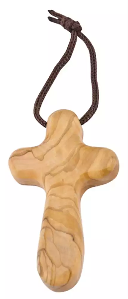Handschmeichler Kreuz aus Speckstein Glücksbringer Taschenstein Geschenk Taufe