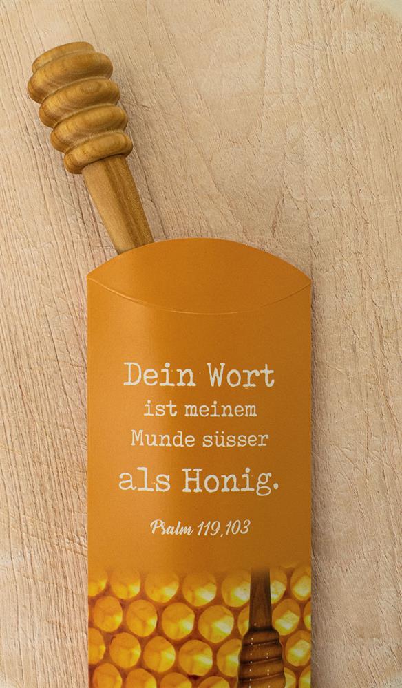 Honiglöffel aus Kirschholz geölt Honiglöffel aus Kirschholz geölt