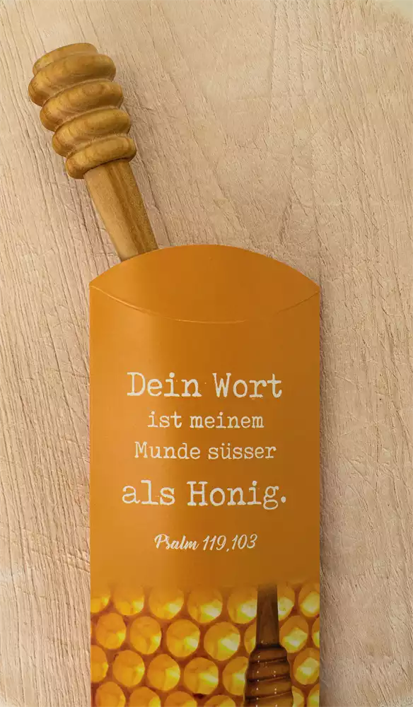 Honiglöffel aus Kirschholz geölt