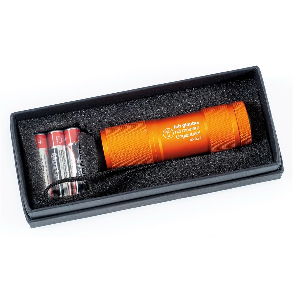 JL 2020 LED-Taschenlampe orange JL 2020 LED-Taschenlampe orange