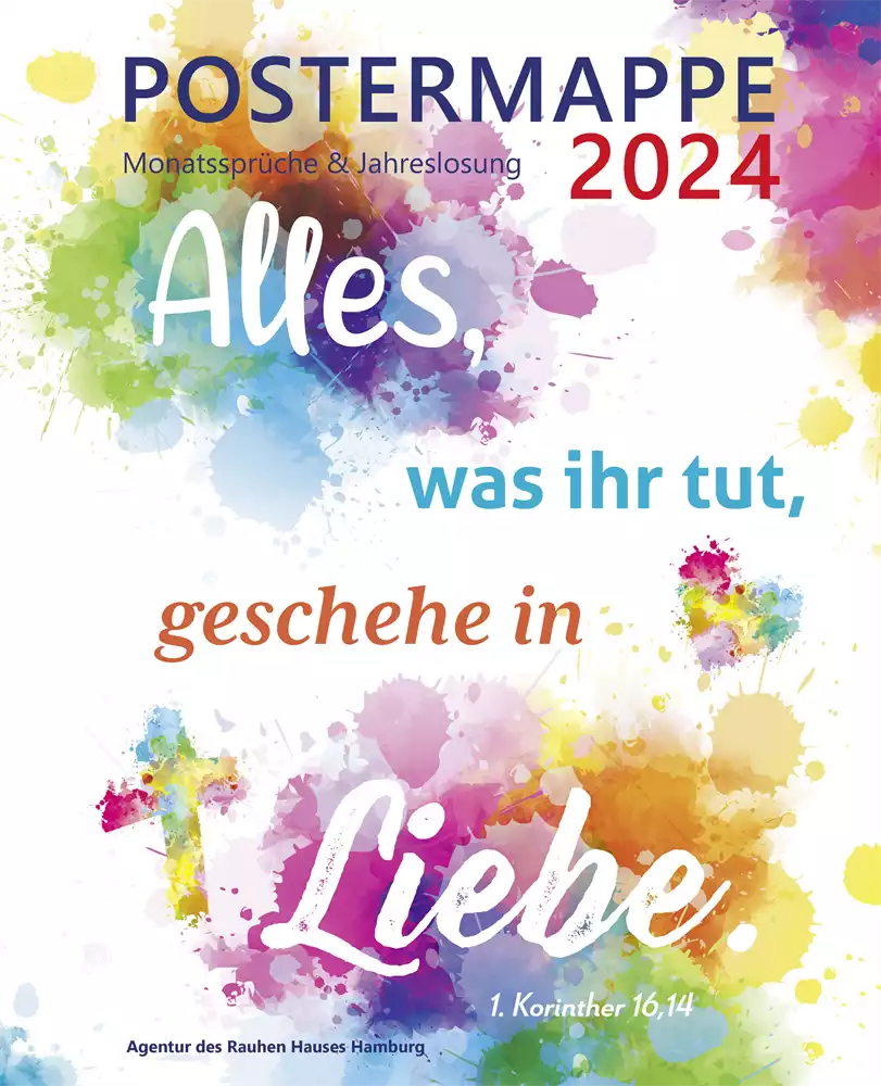 JL 2024 Postermappe Motiv: Kreuz & Herz