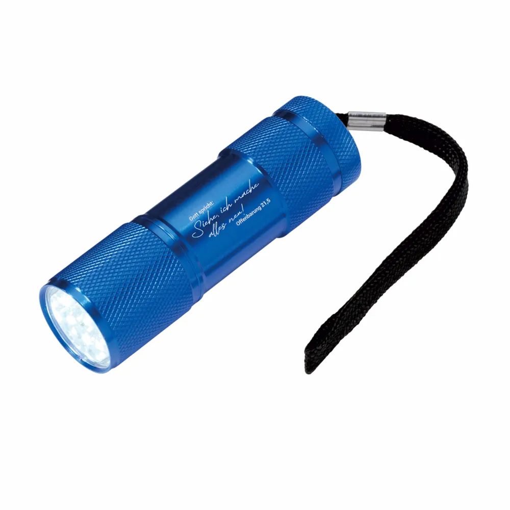 JL 2026 LED-Taschenlampe blau