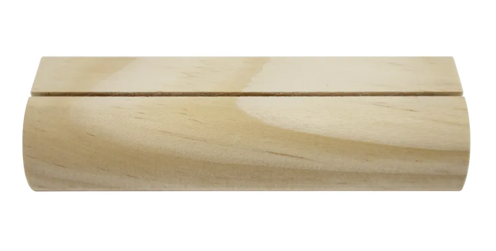 Kartenhalter Holzleiste