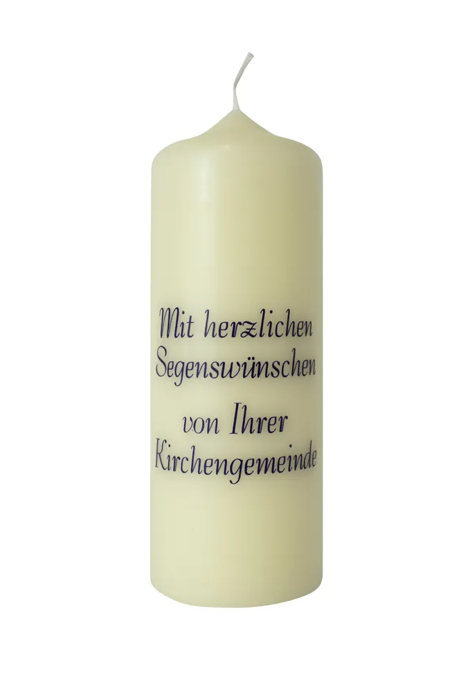 Kerze Segenswünsche (6 St.)