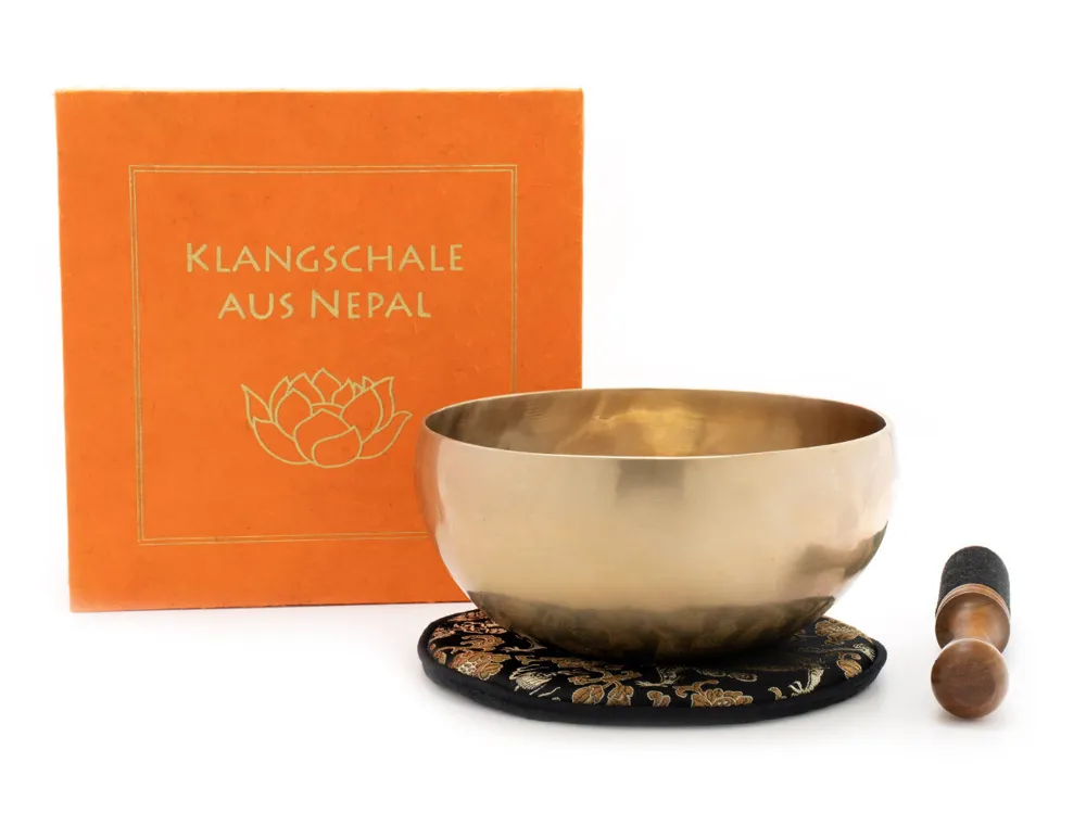 Klangschalen-Set in Box Lotosblüte