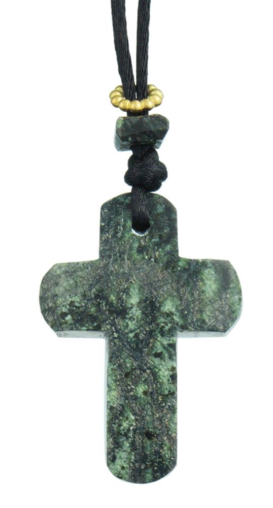 Kreuz, Stein grau-grün Kreuz, Stein grau-grün