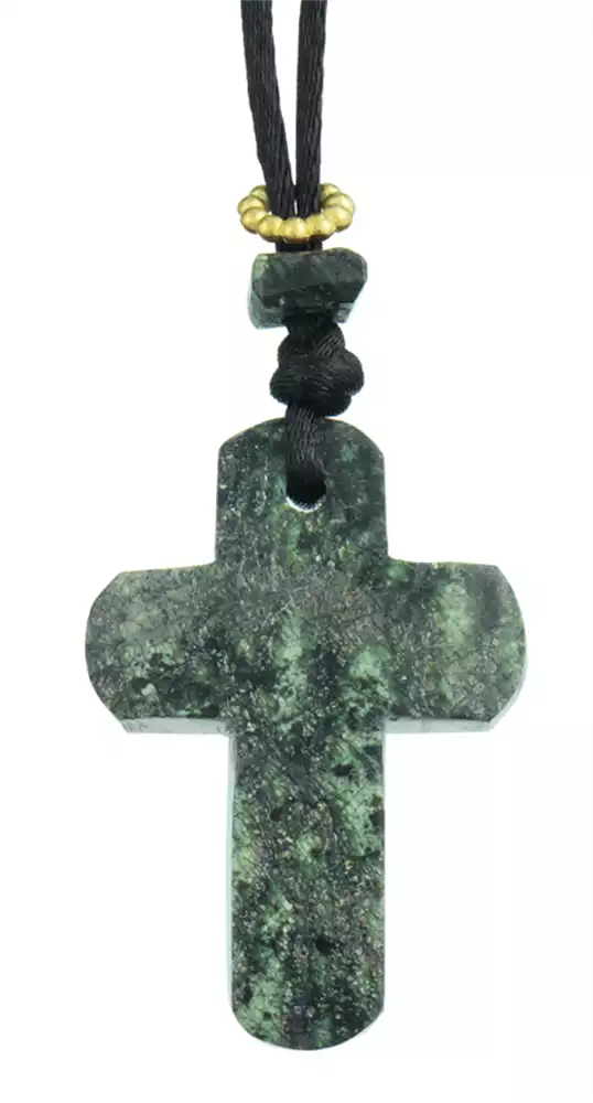 Kreuz, Stein grau-grün Kreuz, Stein grau-grün