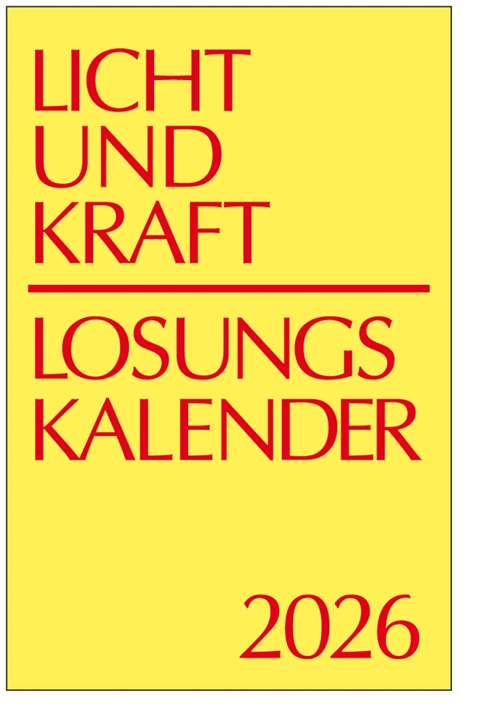 Licht und Kraft 2026, Buchausgabe