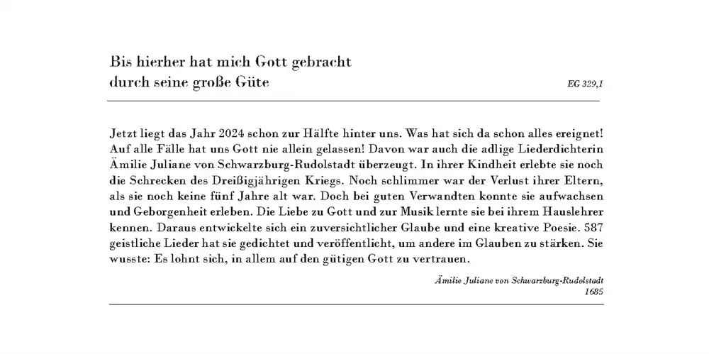 Liedkalender 2024