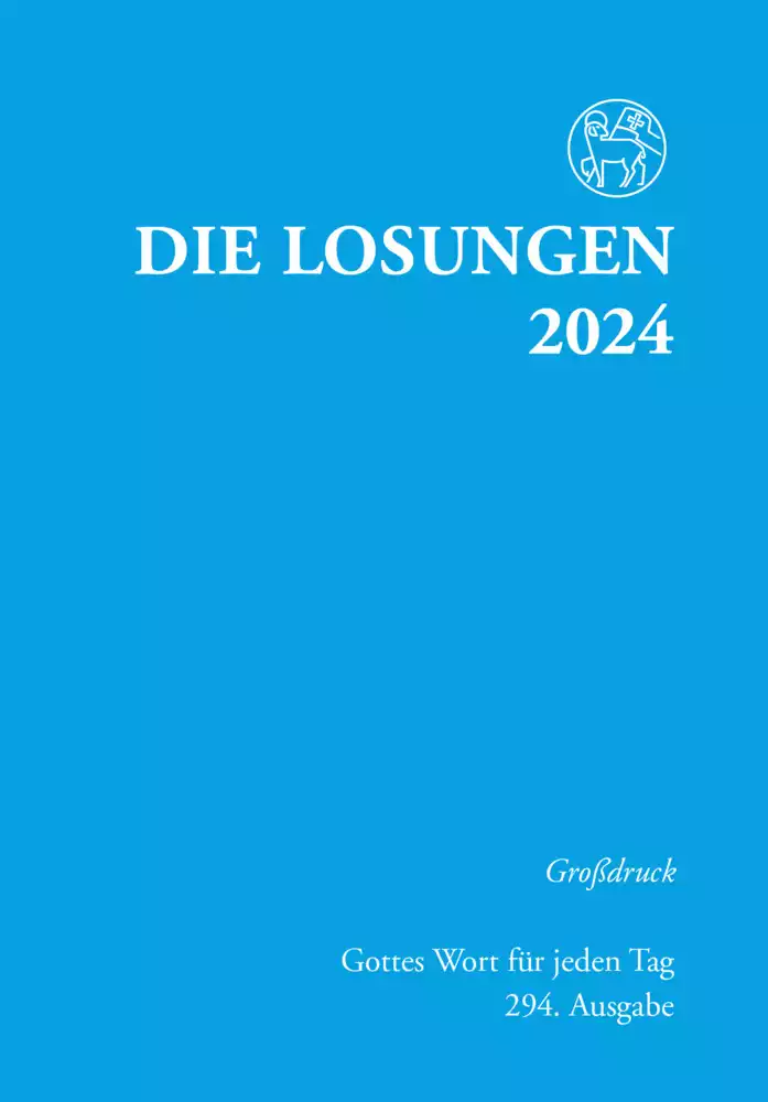 Losungen 2024 - Großdruck, kartoniert