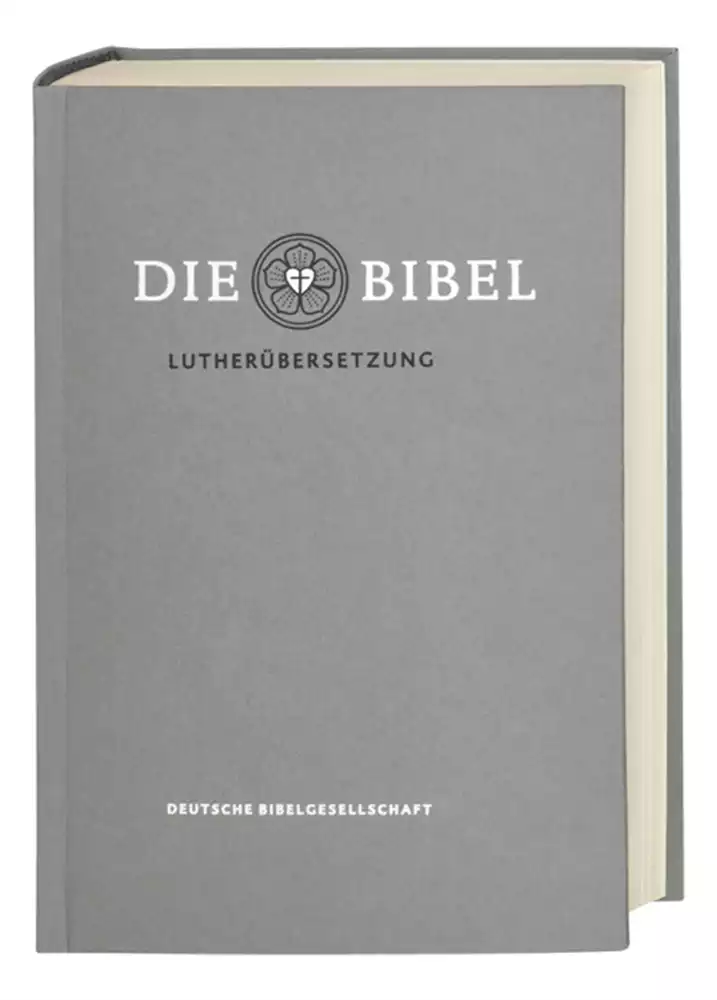 Lutherbibel 3361 Taschenausgabe silber mit Apokryphen