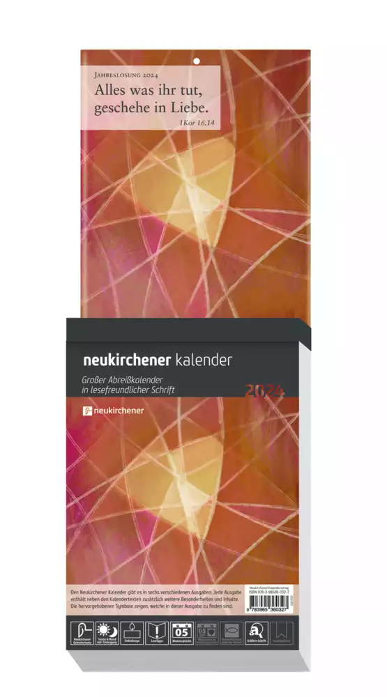 Neukirchener Großdruck Abreißkal. 2024