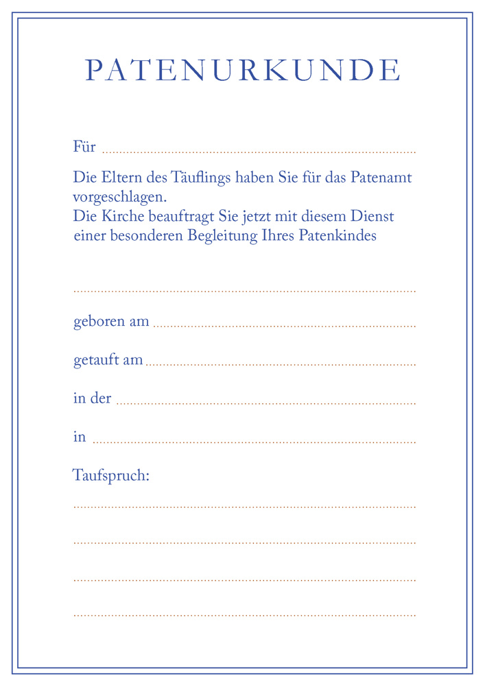 Patenbüchlein (10 St.) Motiv Taube Patenbüchlein (10 St.) Motiv Taube