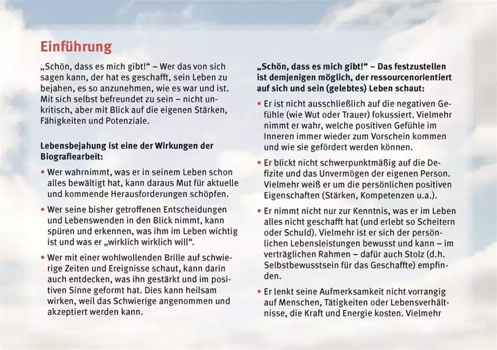 Schön, dass es mich gibt! Schön, dass es mich gibt!