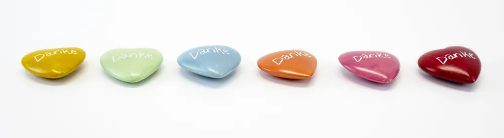 Speckstein Herz "Danke" Handschmeichler