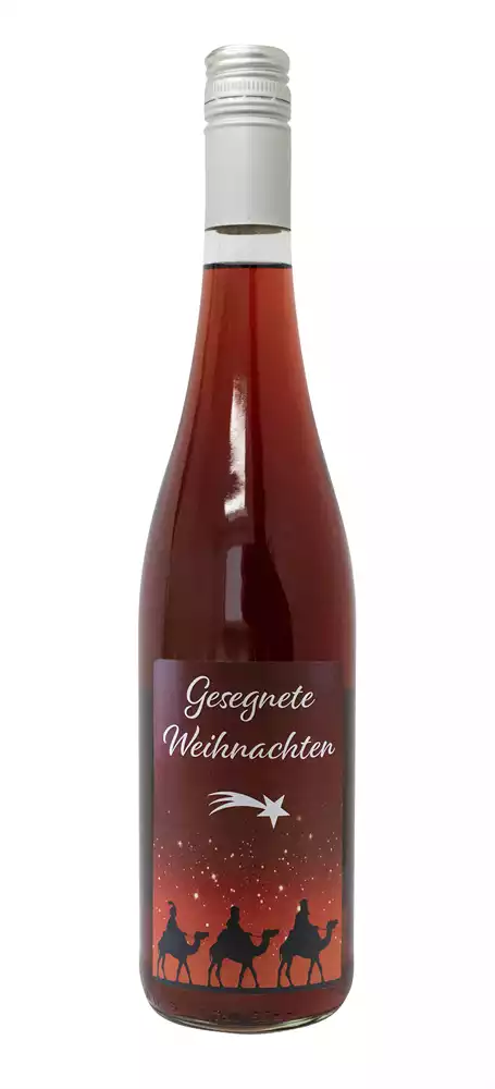 Traubensaft rot Bio mit Etikett Gesegnete Weihnachten (7,73 EUR/Liter) Traubensaft rot Bio mit Etikett Gesegnete Weihnachten (7,73 EUR/Liter)