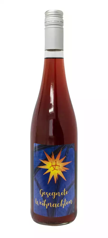 Traubensaft rot Bio mit Etikett Herrnhuter Stern (7,73 EUR/Liter) Traubensaft rot Bio mit Etikett Herrnhuter Stern (7,73 EUR/Liter)
