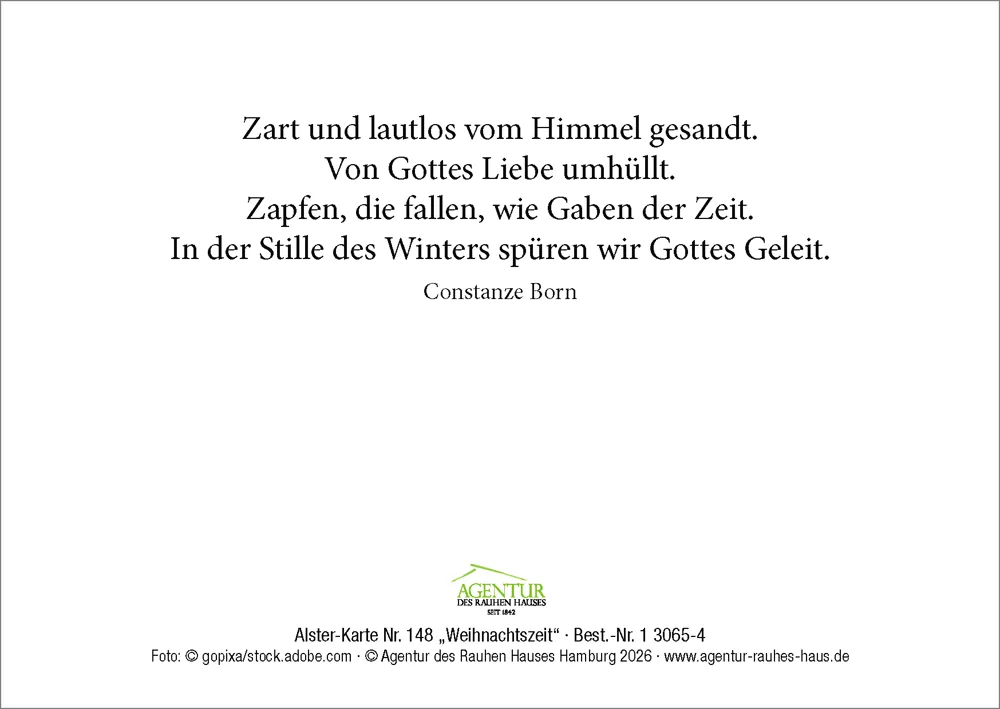 Alster-Karte Nr. 148: Weihnachtszeit