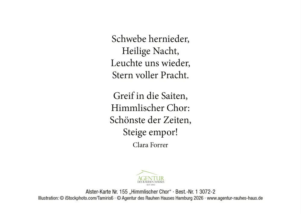 Alster-Karte Nr. 155: Himmlischer Chor