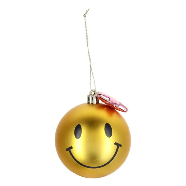 Christbaumkugel Smiley