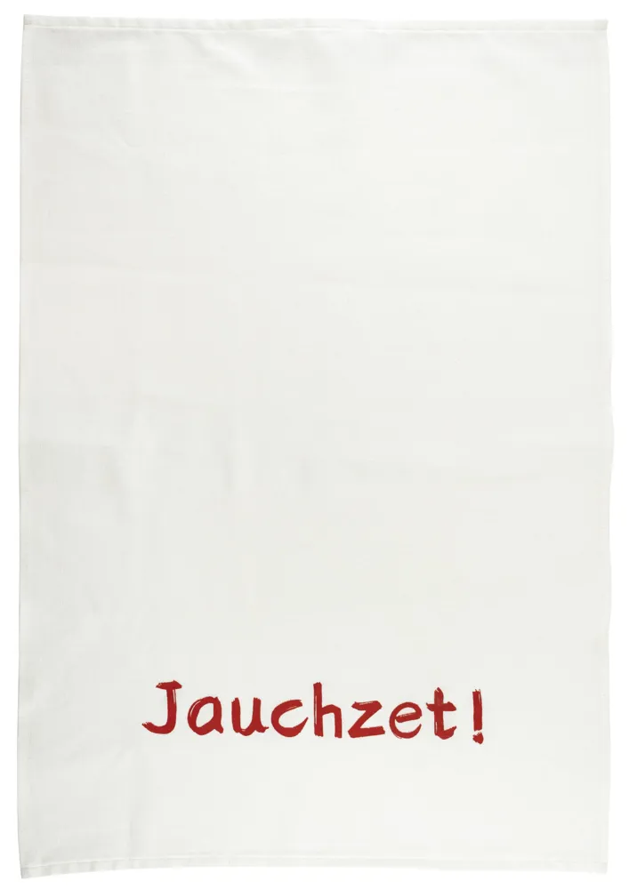 Geschirrhandtuch Jauchzet! mit Geschenkverpackung