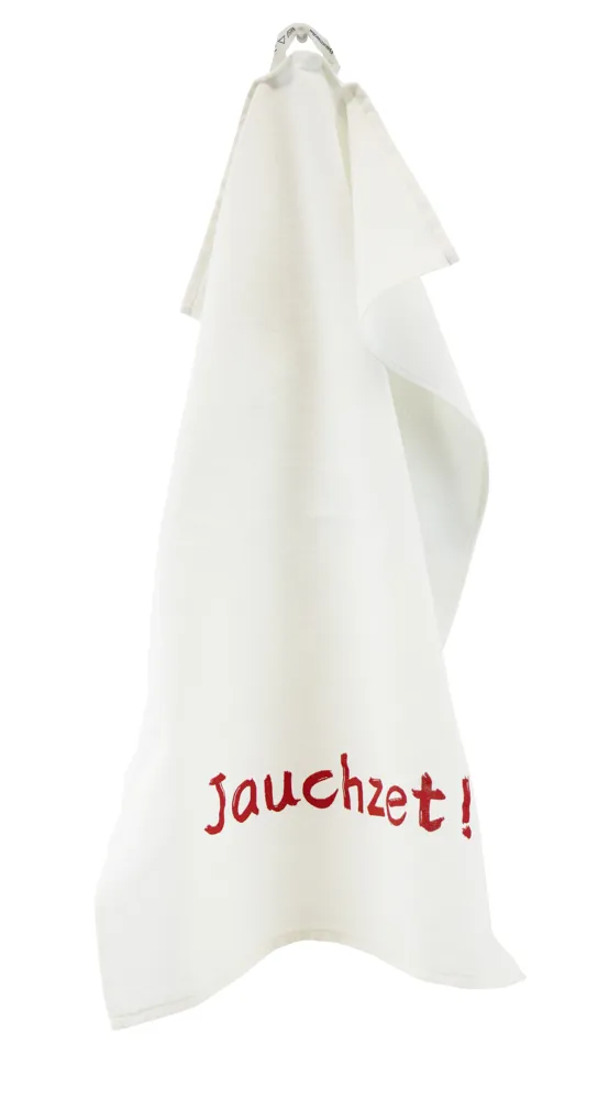 Geschirrhandtuch Jauchzet! mit Geschenkverpackung