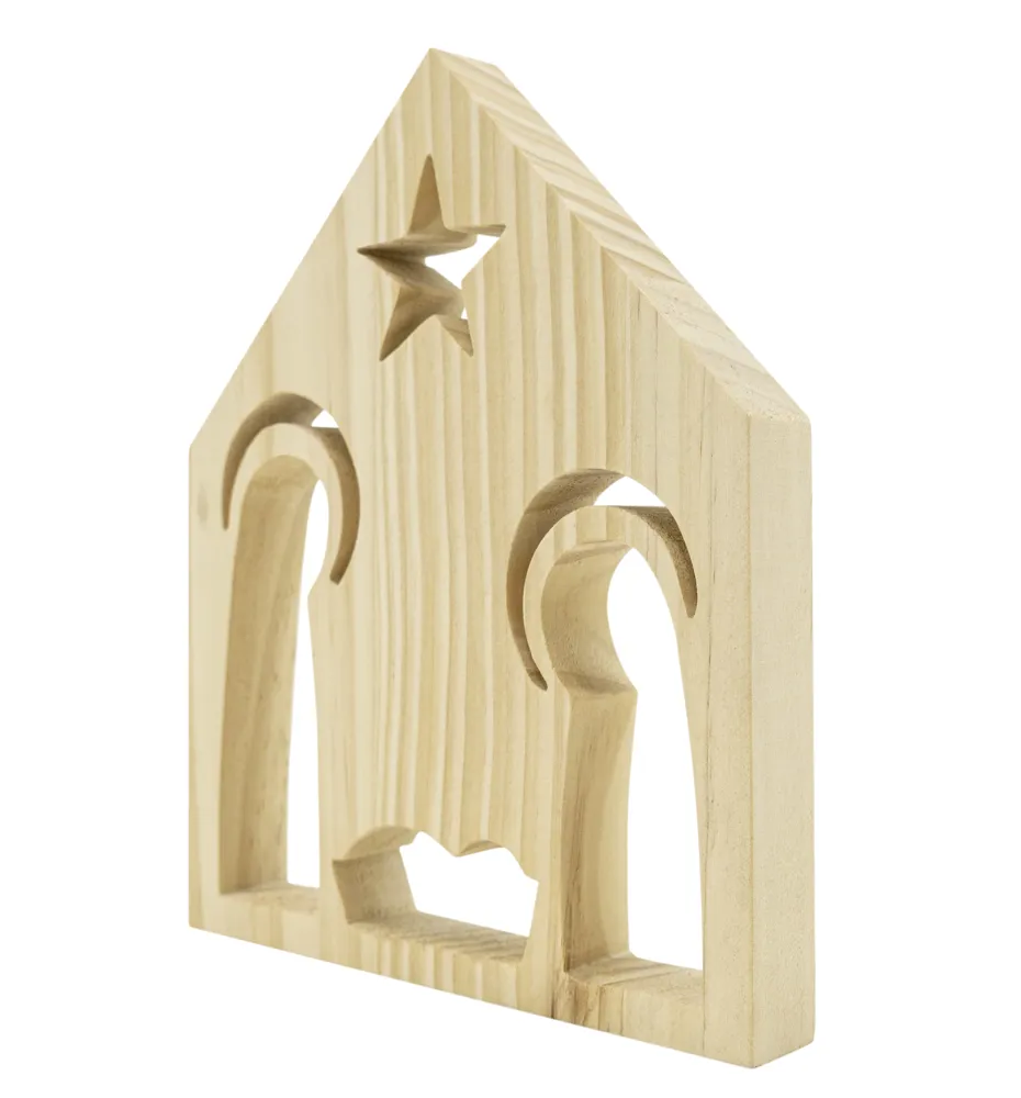 Holzaufsteller Heilige Familie