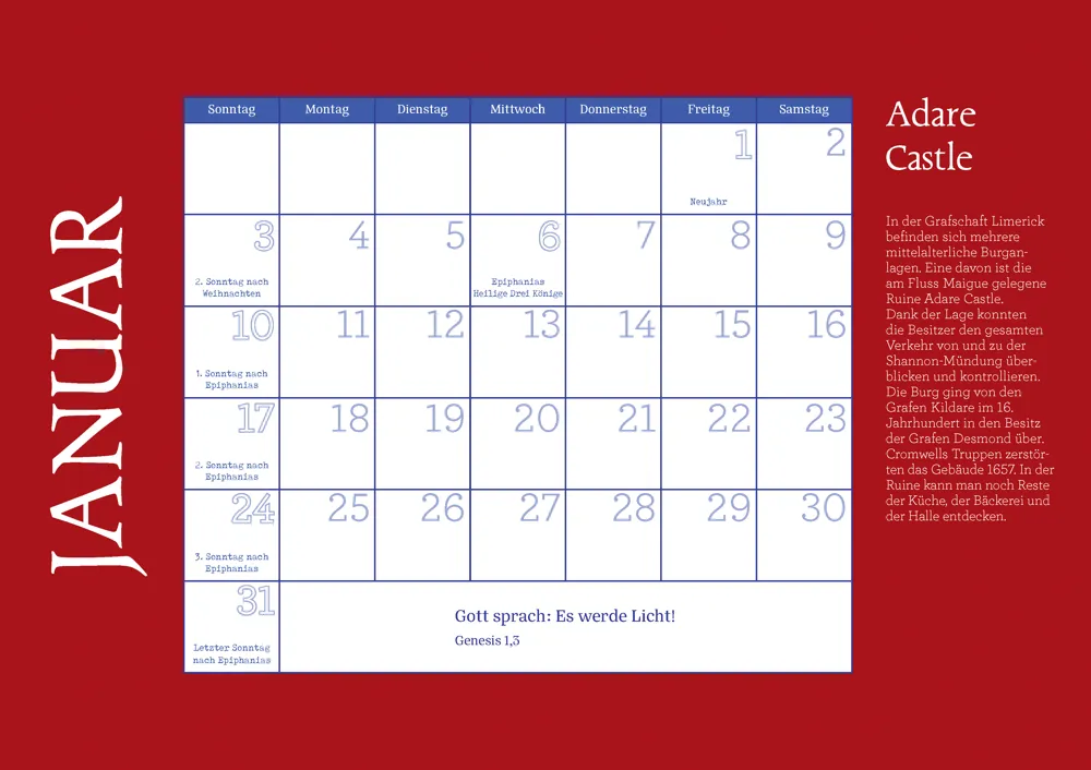 Irische Segenswünsche 2027