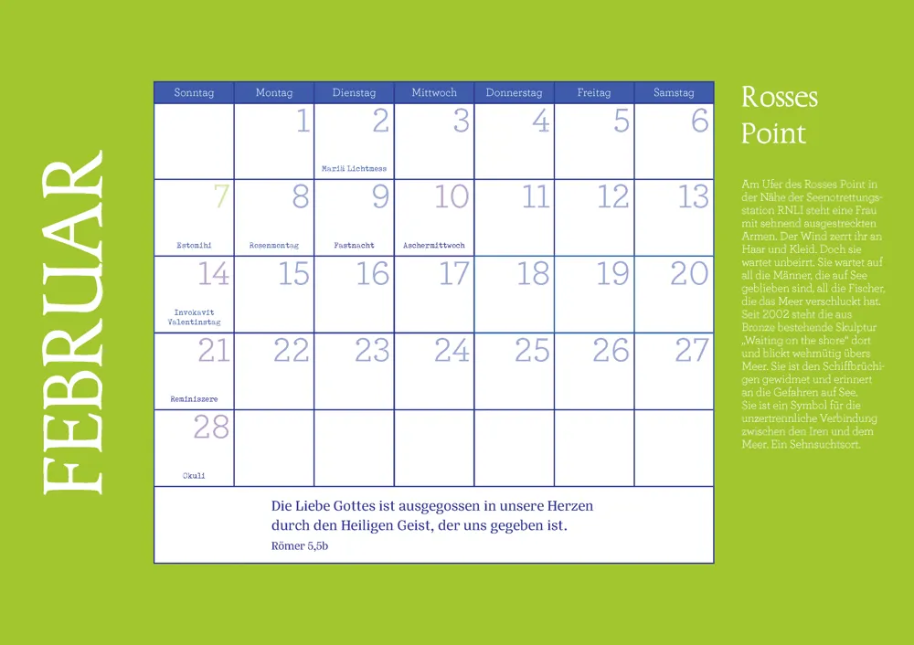 Irische Segenswünsche 2027