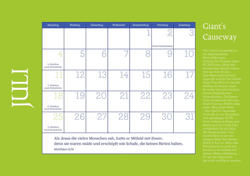 Irische Segenswünsche 2027